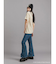 【JANIS】Tie-dye overlay print t-shirts【コラボ】