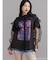 【JANIS】Tie-dye overlay print t-shirts【コラボ】