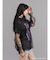 【JANIS】Tie-dye overlay print t-shirts【コラボ】
