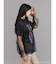 【JANIS】Tie-dye overlay print t-shirts【コラボ】