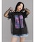 【JANIS】Tie-dye overlay print t-shirts【コラボ】