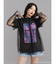 【JANIS】Tie-dye overlay print t-shirts【コラボ】