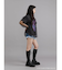 【JANIS】Tie-dye overlay print t-shirts【コラボ】