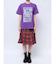 【JANIS】Tie-dye overlay print t-shirts【コラボ】