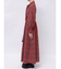ラッフルフリルロングワンピース