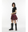 アシメヘムベルテッドミニスカート