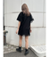リメイクロックミニワンピース