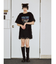 リメイクロックミニワンピース