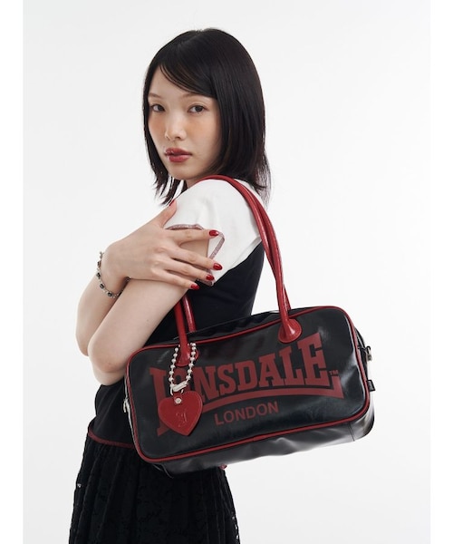 【LONSDALE×jouetie】エナメルボストンBAG LONSDALE×jouetie】エナメルボストンBAG｜ジュエティの通販｜&mall