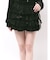 ベロアラインティアードミニスカート【セットアップ対応】
