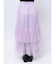 チュールスカート