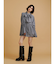 リボンタイチュニックシャツ