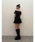 コサージュオフショルトップス