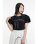 フリルチュールドッキングTシャツ