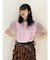 フリルチュールドッキングTシャツ