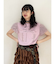 フリルチュールドッキングTシャツ