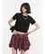 ラインストーンロゴTシャツ