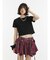 ラインストーンロゴTシャツ