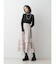 【WEB限定】ラインフリルフレアスカート