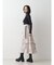 【WEB限定】ラインフリルフレアスカート