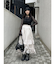 【WEB限定】ラインフリルフレアスカート