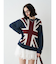 UnionJackジャガードルーズニット
