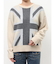 UnionJackジャガードルーズニット