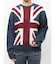 UnionJackジャガードルーズニット