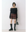 フレアスリーブオフショルトップス