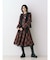パターンベルトフレアスカート【セットアップ対応】