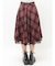 パターンベルトフレアスカート【セットアップ対応】