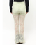 レースフリルレイヤードフレアパンツ