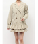 ヘムフリルトレンチミニワンピース