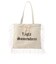 ロゴレースフリルトートバッグ