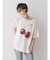 チェリーワンショルルーズTシャツ