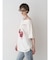 チェリーワンショルルーズTシャツ