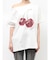 チェリーワンショルルーズTシャツ