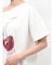 チェリーワンショルルーズTシャツ
