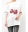 チェリーワンショルルーズTシャツ