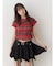 シャーリングシアートップス