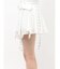 コットンレースアシメフレアミニスカート