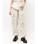 ペプラムナイロンルーズパンツ
