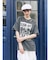 グランジダメージTシャツ