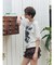グランジダメージTシャツ