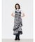 レースドッキングアシメヘムキャミワンピース