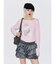 ベロアティアードショートパンツ