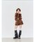 ベロアティアードショートパンツ