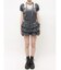 ベロアティアードショートパンツ