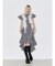 シャーリングシャツワンピース