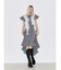 シャーリングシャツワンピース